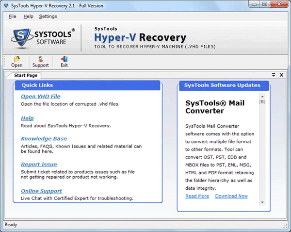 Recover Missing VHD 2.1