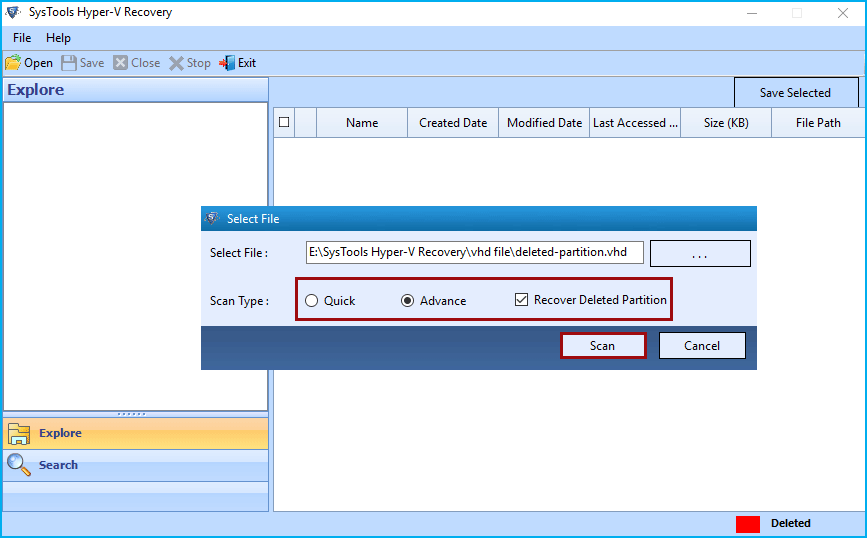 recover vhdx data